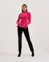 LAYNHA-Knitwear-High Neck Knitted Frill Sleev- Ted Baker Romania